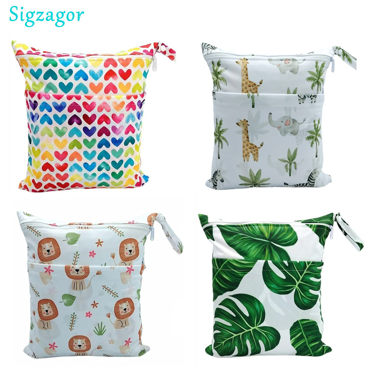 Dry Bag Roll Top - [Sigzagor] 1 كيس رطب وجاف مع