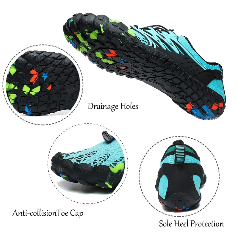 أحذية المياه سريعة الجفاف للجن - مراجعة Aquatic Sports Shoes وسعره
