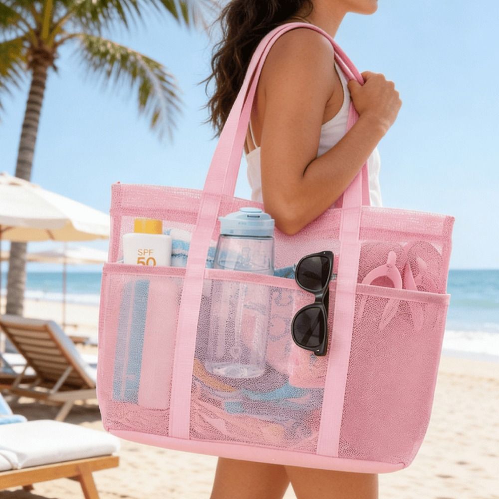 حقيبة شاطئ شبكية سريعة الجفاف  - مراجعة Dry Bag Roll Top وسعره